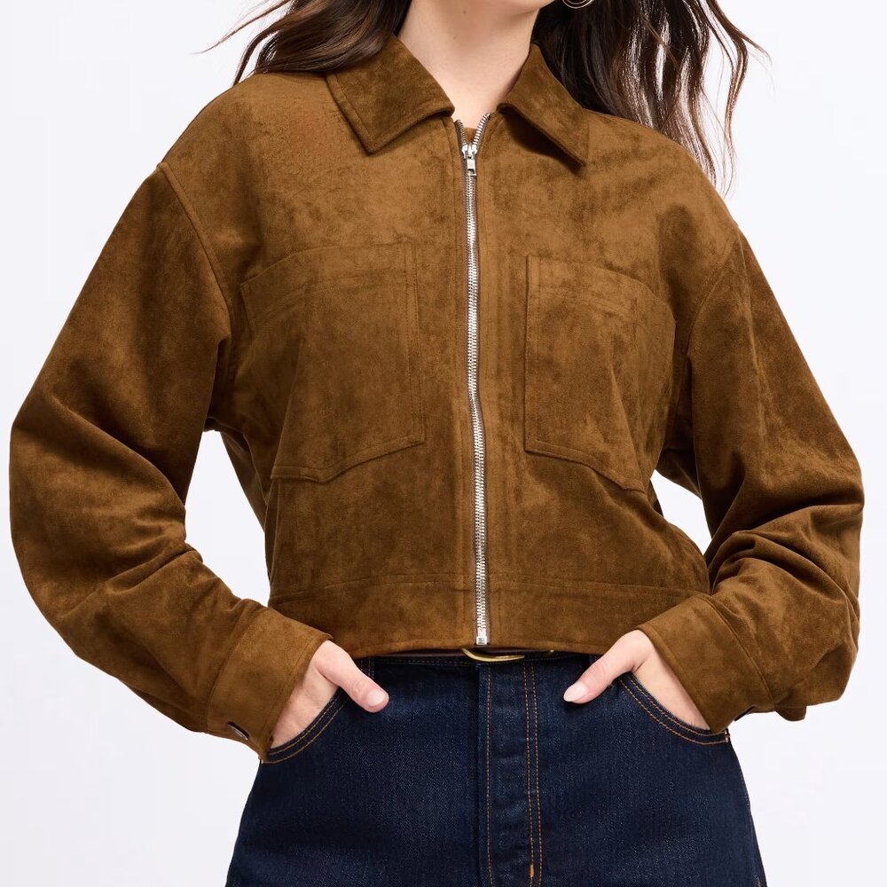 NWT - Z Supply Heritage Faux Suede Jacket